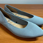 Cynthia Rowley  Chelsea Knit Pointed Toe Flat Ballet Grey Blue Comfort Casual 8.5 Photo 0