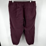 Madewell Betterterry Jogger Sweatpants Pants Elastic Waist Drawstring Purple XL Photo 5