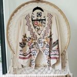 Johnny Was heavily Embroidered Duster Kimono/wrap NWT oversized Photo 2