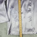 Natori  Womens Satin Pajama Set Long Sleeve Purple Size S Small Photo 5