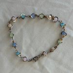 Bracelet Pastel Gemstone Beads Chain Lobster Clasp Excellent Condition Jewelry Photo 0