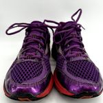 Mizuno  Wave Rider 15 Neutral Running Shoes Lace Up Athletic Purple Red 8.5 Photo 4