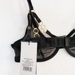 Bluebella Briar sheer mesh ring detail bra in black size 30B Photo 2