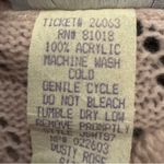 Blair Vintage‎ Scalloped Knit Top Women's Large V Neck Short Sleeve Sweater USA Made Photo 3