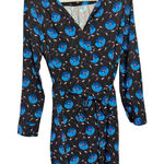 Loft Womens Floral Print Long Sleeve Dress With Belt M Photo 0