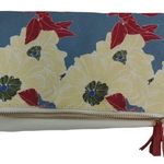 Rachel Pally  Reversible Cluth in Bloom Fold Over Zip Floral Print Photo 5