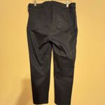 Chico's Chico’s 1.5R Coated Snakeskin Print Skinny Jeans Navy Blue Cropped Ankle 10 Photo 8