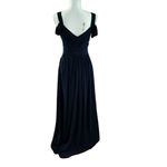 Lulus NEW Size XS Ocean of Elegance Navy Blue Maxi Dress Formal Prom Photo 1