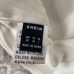 SheIn White Corset Tube Top Photo 2