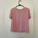 Ted Baker  London Women's‎ Klaaraa Structured Shoulder Dusky Pink T-Shirt Size 4. Photo 1