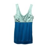 Lululemon Womens Run Tame Me Tank Beach Blanket Blue Aqua Size 6 Photo 3
