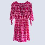 Old Navy ‎ Pink and White Geometric Mini Dress Sz XS Photo 1