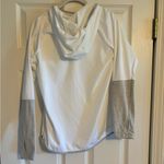Avia White Athletic Pullover Hoodie with Cowl Neck Photo 1