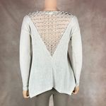 Staring At Stars Open Knit Asymmetrical Sweater SMALL Photo 3