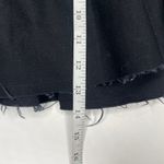 H&M Women's Khaki Black Distressed Pleated Mini Skirt Vintage Size S Goth Photo 5