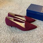 Adrienne Vittadini ADREINNE VITTADINI  Skippy Wine color textured pumps Photo 2