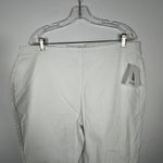 True Craft  White High-Rise Flare Leg Fashion Denim Jeans Pants 2X Plus Size Photo 1