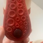 CAMPER Cream Orange Leather Sneakers Size 35 Photo 4