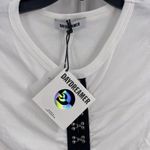 Daydreamer Baby Short Sleeve Scoop Neck Tee Hook & Eye White Medium New Photo 3