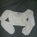 Princess Polly Cropped Long Sleeve Size 2 Photo 7