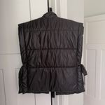 Pilcro  By Anthropologie Black Tie Side Packable Puffer Vest One Size Photo 5
