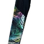 Onzie Palm Print Sheer Panel Leggings Size S/M Photo 5