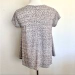 Style & Co NWOT Gray Lotus Embellished T-shirt Photo 3