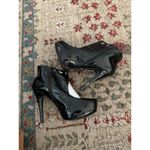 Ed Hardy Women's Black Leather Geisha Studded Pump Heels Size 9 Photo 5