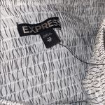 EXPRESS ✨  Black/White Stripe Off The Shoulder Top✨ Photo 3