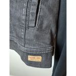 Moschino  Jeans Black Denim Hooded Jacket Sz 34 US Size 4/6 Small Photo 2