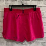Women’s Janji hot pink athletic lined lightweight shorts Large Photo 1