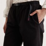 Gramicci SS24 Women’s Black Wool Belted Japanese CDG style Pant slacks unisex M Size M Photo 4