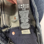 7 For All Mankind The Aubrey Stretch High Rise Skinny Ankle Jean Size 33 Photo 10