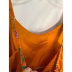 Torrid  Women's Babydoll Chiffon Cami Floral Tank Top Orange Size 1X Photo 9