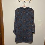 CAbi  Provincial Blue‎ Floral Shirt Dress #3295 Size XS Photo 7