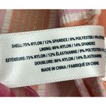 Vineyard Vines XS Shimmer Tie Front One Piece Swimsuit Passion Fruit Stripe Photo 7