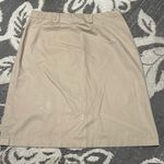 Ralph Lauren  sport khaki skirt. Zips on side. Pre owned. Great condition. Size 8 Photo 0