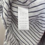 Frank & Eileen 100% Italian Modal Eileen Striped Button Down Size XS White Photo 4