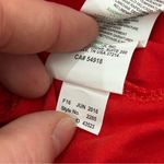 Nba Chicago Bulls  Majestic Fan Fashion Red Graphic Logo V-Neck T-Shirt Women L Photo 6