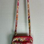 Vera Bradley  Disney Hidden Minnie Mouse Pink Floral Crossbody Bag Purse Wallet Photo 0