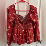 Planet Gold  floral blouse size XL Photo 0