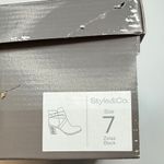 Style & Co Women's Zetaa Strappy Belt-Heel Booties- Size 7 Photo 4