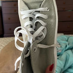 Converse  Grey High-Top Platform Sneakers Photo 0