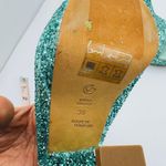 3.1 Phillip Lim turquoise glitter Party Platform Sandals size 35 / US 5 Photo 8