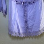 Venus Women's Lavender Crochet Lace Off Shoulder blouse princess fairy boho Photo 3