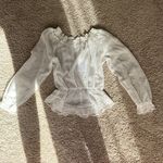 Elegant White Lace Dress set Photo 2