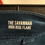 Kensie Jeans Pants Sz 14/32 The Savannah High Rise Flare Velvet Smart Casual Photo 3