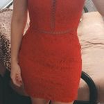 Dillard's Short Red Formal Dress Photo 2