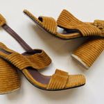 Rachel Comey brown corduroy heel sandals Photo 0