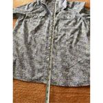 Talbots  Cotton Bottom Down Long Sleeve lilac Shirt L Photo 5